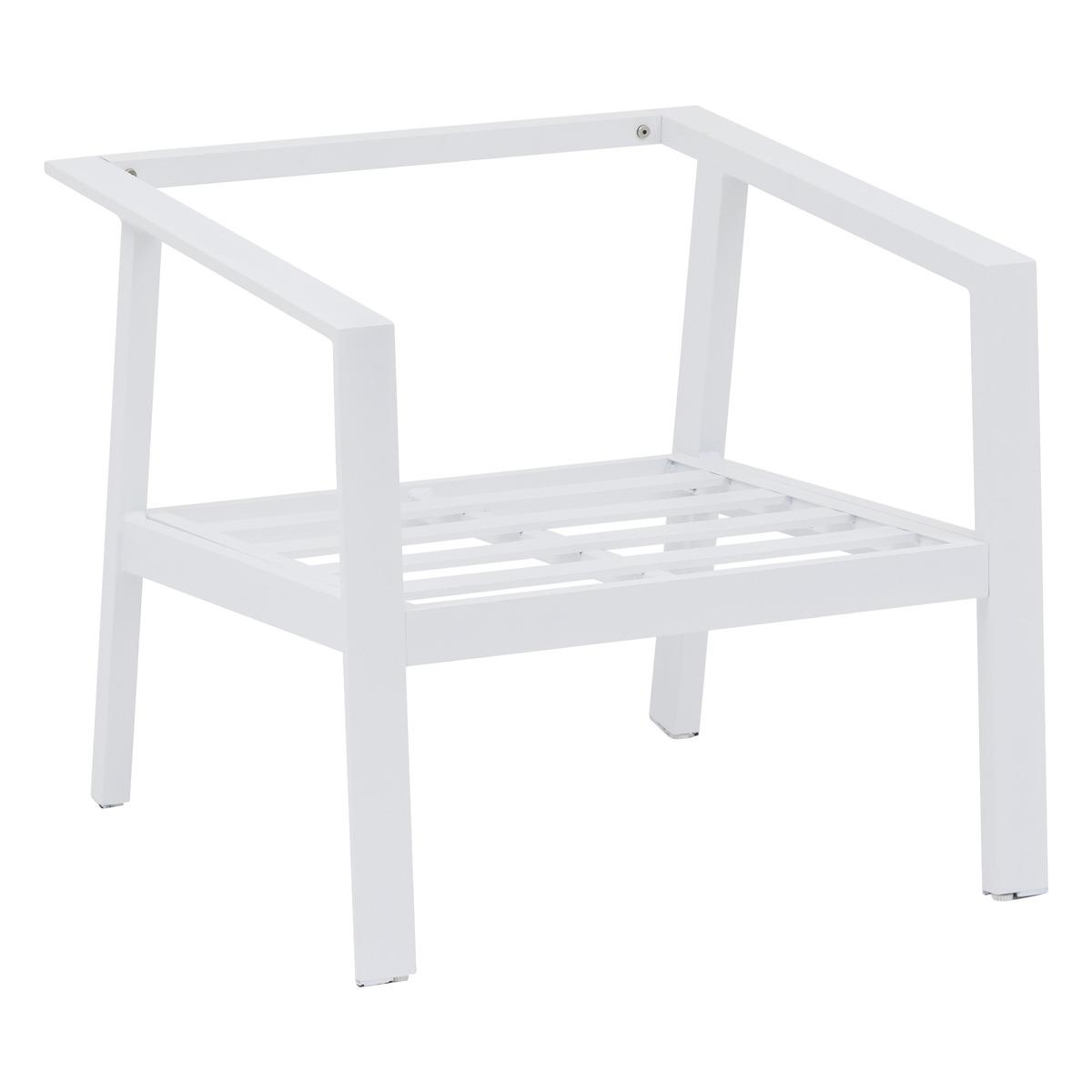 FAUTEUIL SALON PAVANE BLANC