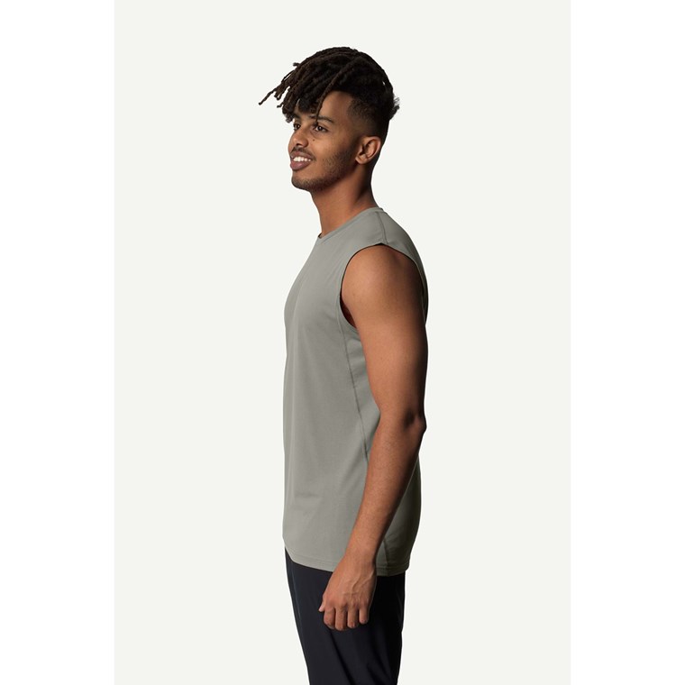 Houdini M's Pace Air Tank Geyser Grey