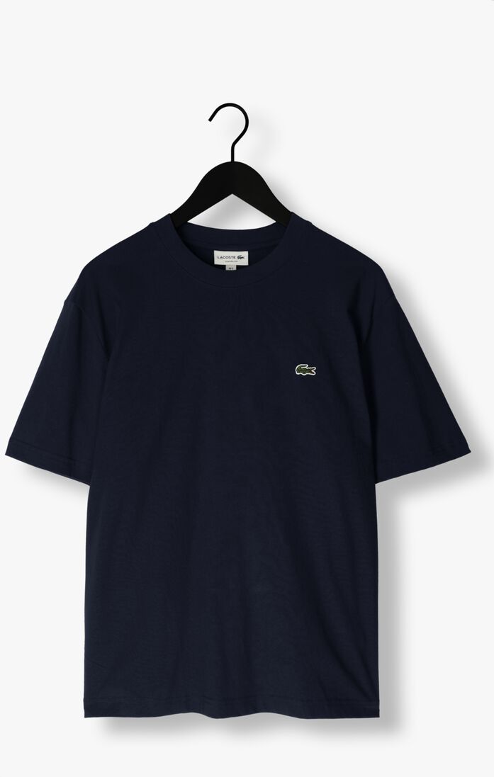 LACOSTE donkerblauwe lacoste t-shirt 1ht1 men's tee-shirt