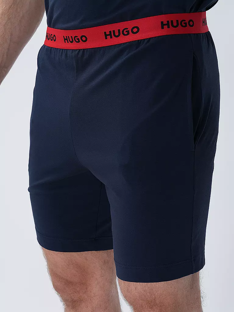 HUGO Loungewear Shorts blau
