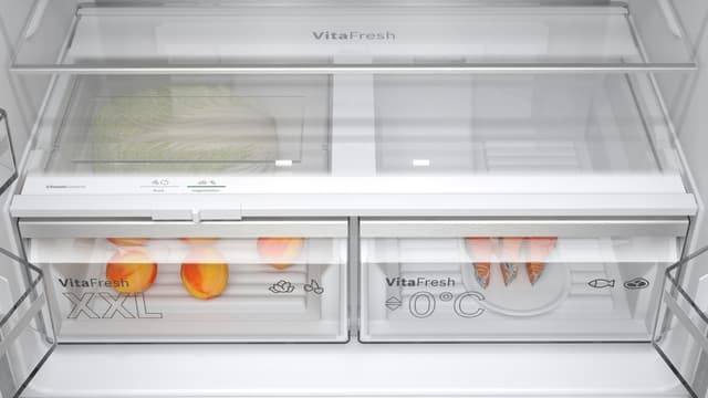 Bosch køle-/fryseskab kombination KFN96AXEA (sort inox)