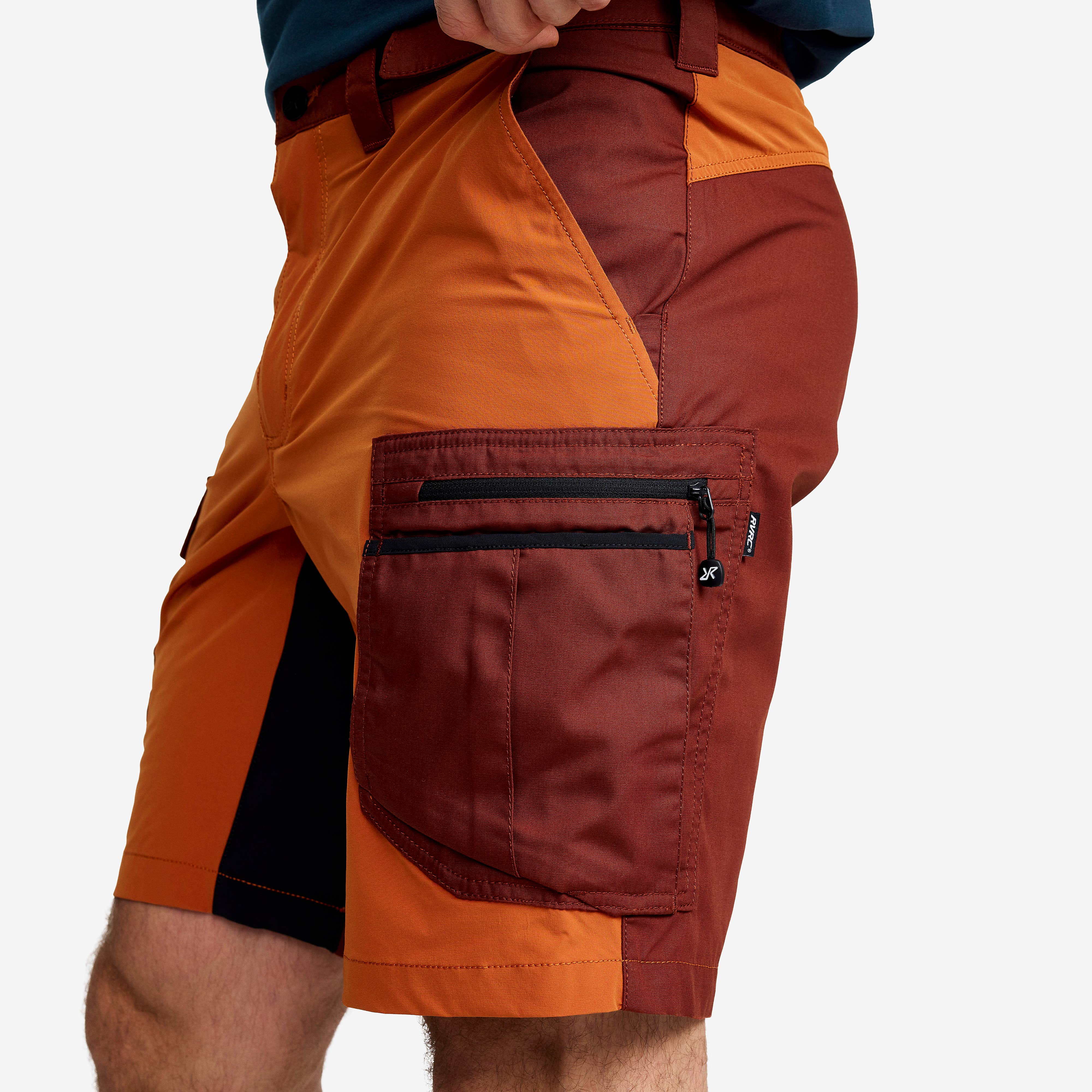 Rambler Lightweight Pro Shorts Herre Terracotta Brown/Smoked Paprika