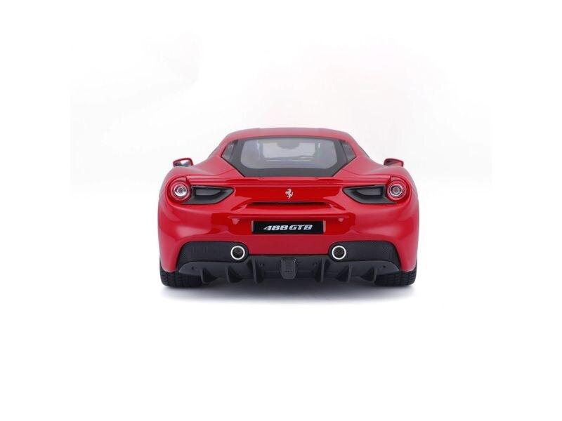 BBurago Ferrari R&P 488 GTB Rot 1:18 Sammlermodell im Massstab 1:18
