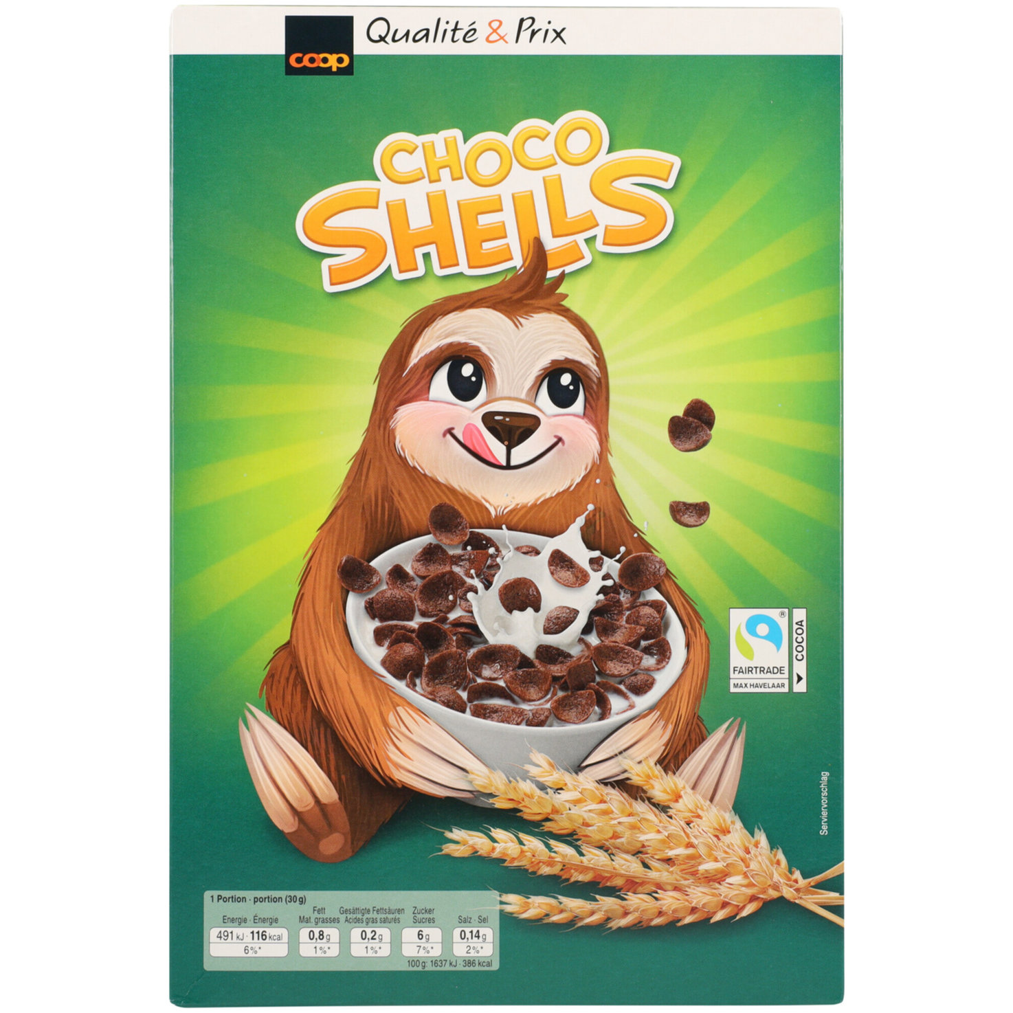 Fairtrade Choco Shells