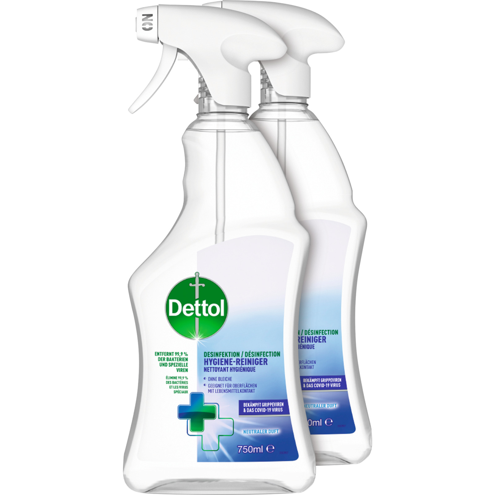Dettol Desinfektionsreiniger 2 x 750 ml