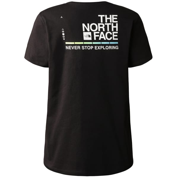 T-shirt THE NORTH FACE W FOUNDATION GRAPHIC TEE TNF BLACK:GARDENIA WHITE