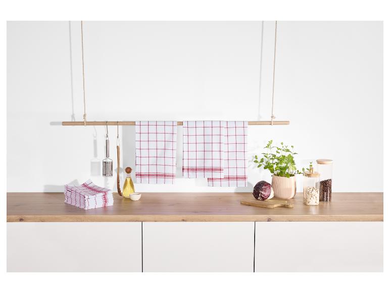 Set van 10 theedoeken 50 x 70 cm