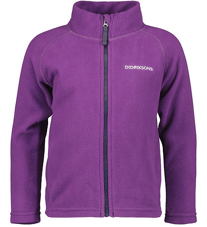 Didriksons Fleecejakke - Monte - Royal Purple