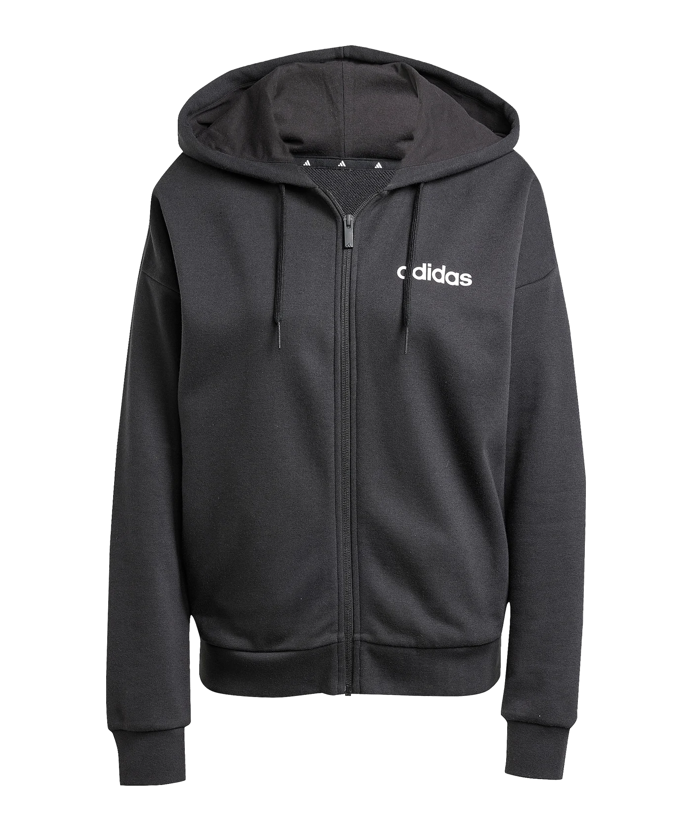 adidas Essentials Kapuzenjacke Damen Schwarz