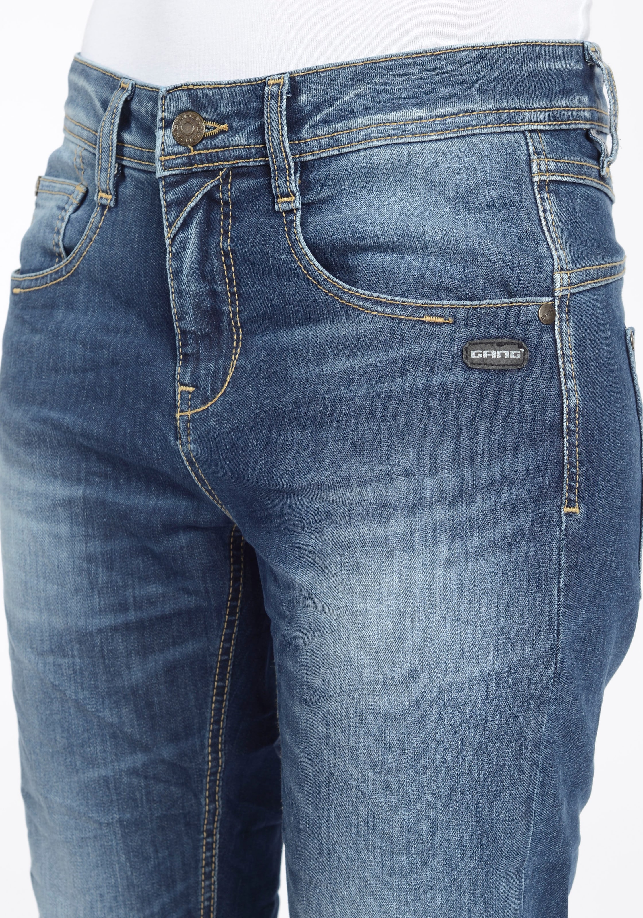 GANG Relax-fit-Jeans »94AMELIE« perfekter Sitz durch Elasthan-Anteil