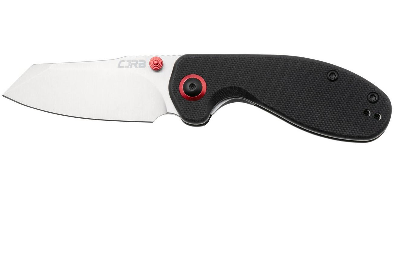 CJRB Maileah J1918-BKF, Satin AR-RPM9, Black G10, zakmes