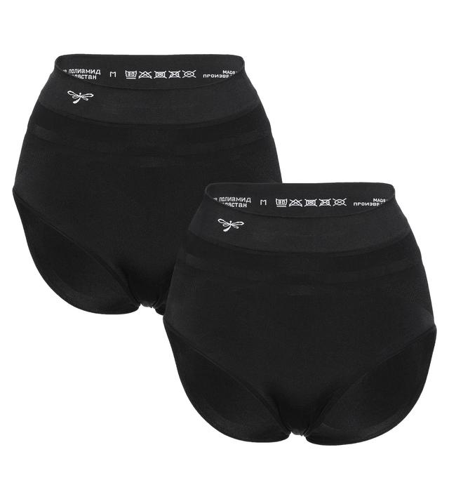 Shaping-Panty mit transparenten Streifen, 2er Pack