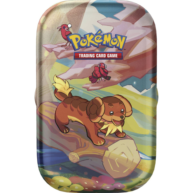 Pokémon - Farbenfrohes Paldea Azugladis & Viscora Mini Tin - 1 Stück