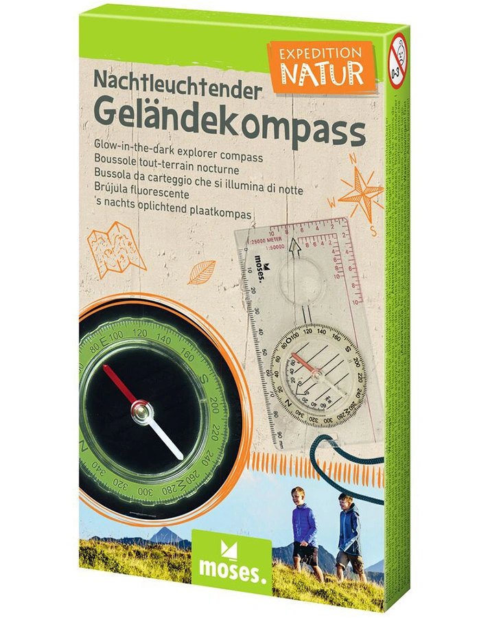 Kompass EXPEDITION NATUR nachtleuchtend
