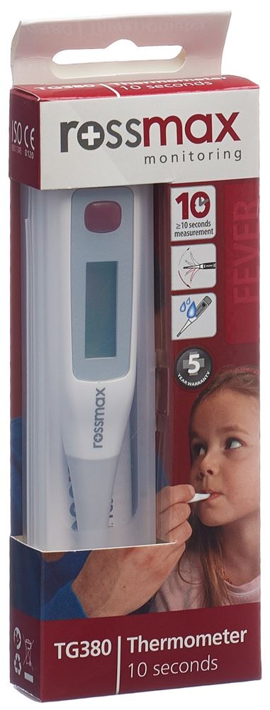 ROSSMAX Fieberthermometer flexible Spitze TG380 1 Stk