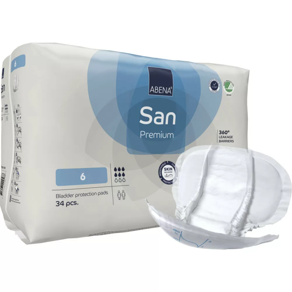Abena San 6 - 34 stk.