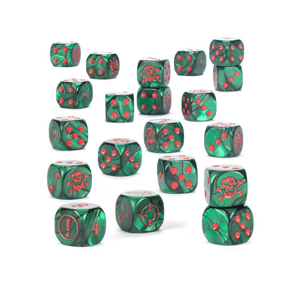 Warhammer - The Old World : Tribus des Orques & Gobelins - Set de Dés