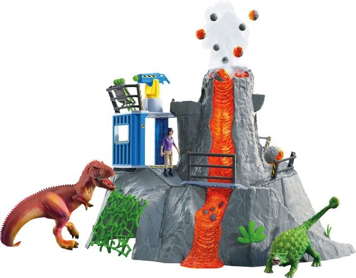 schleich® 42564 Dinosaurs – Grosse Vulkan Expedition