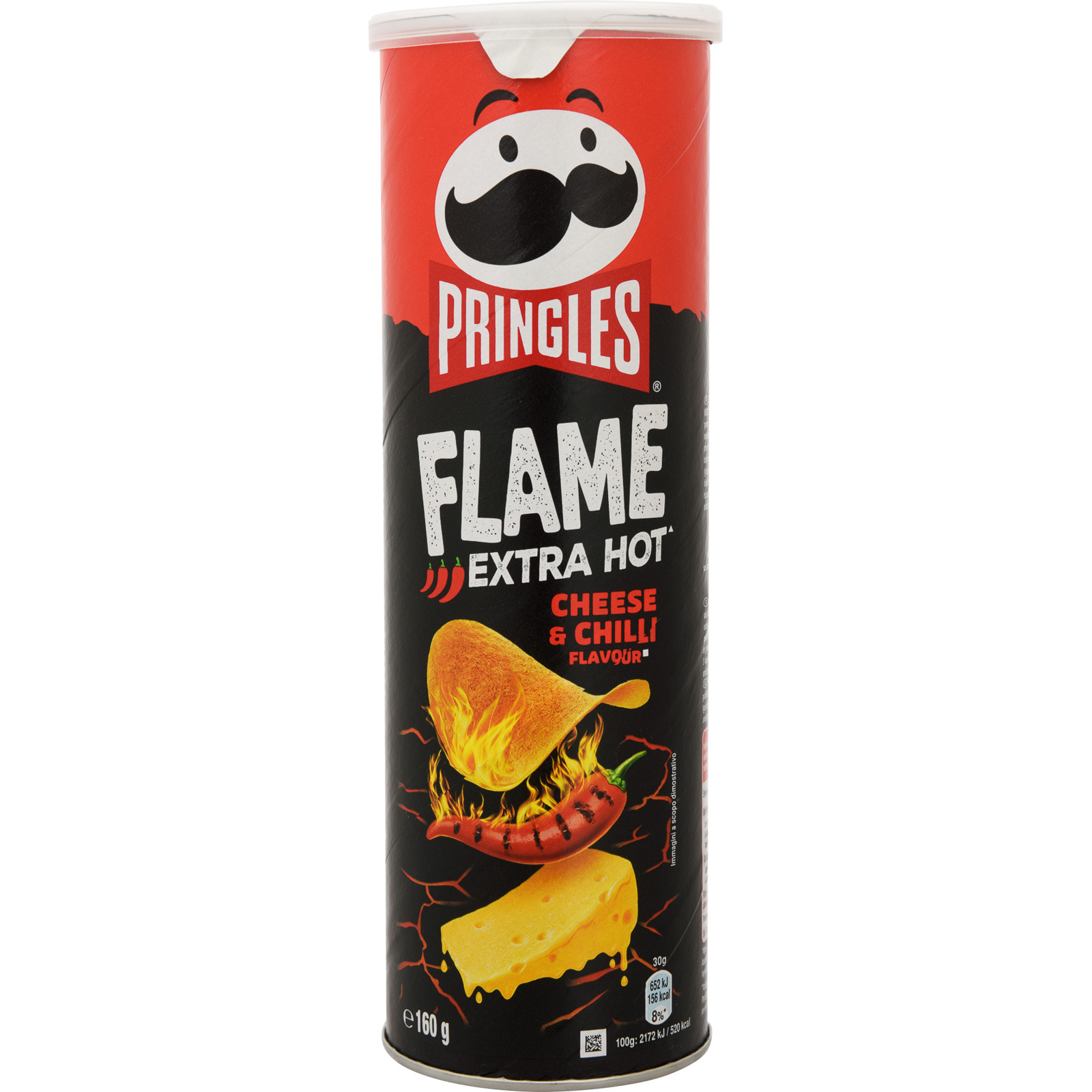 Pringles Flame Cheese Chilli 160g