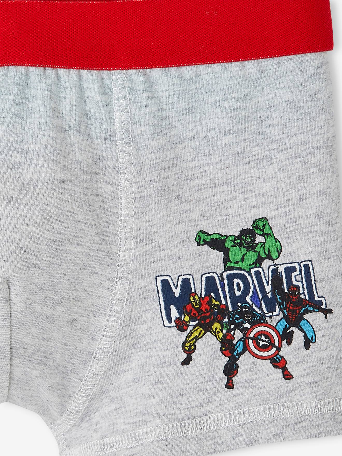 Pacote com 3 cuecas boxer azul-marinho dos Vingadores da Marvel®