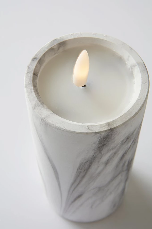 FLAMME MARBLE kubbelys LED 17,5 cm