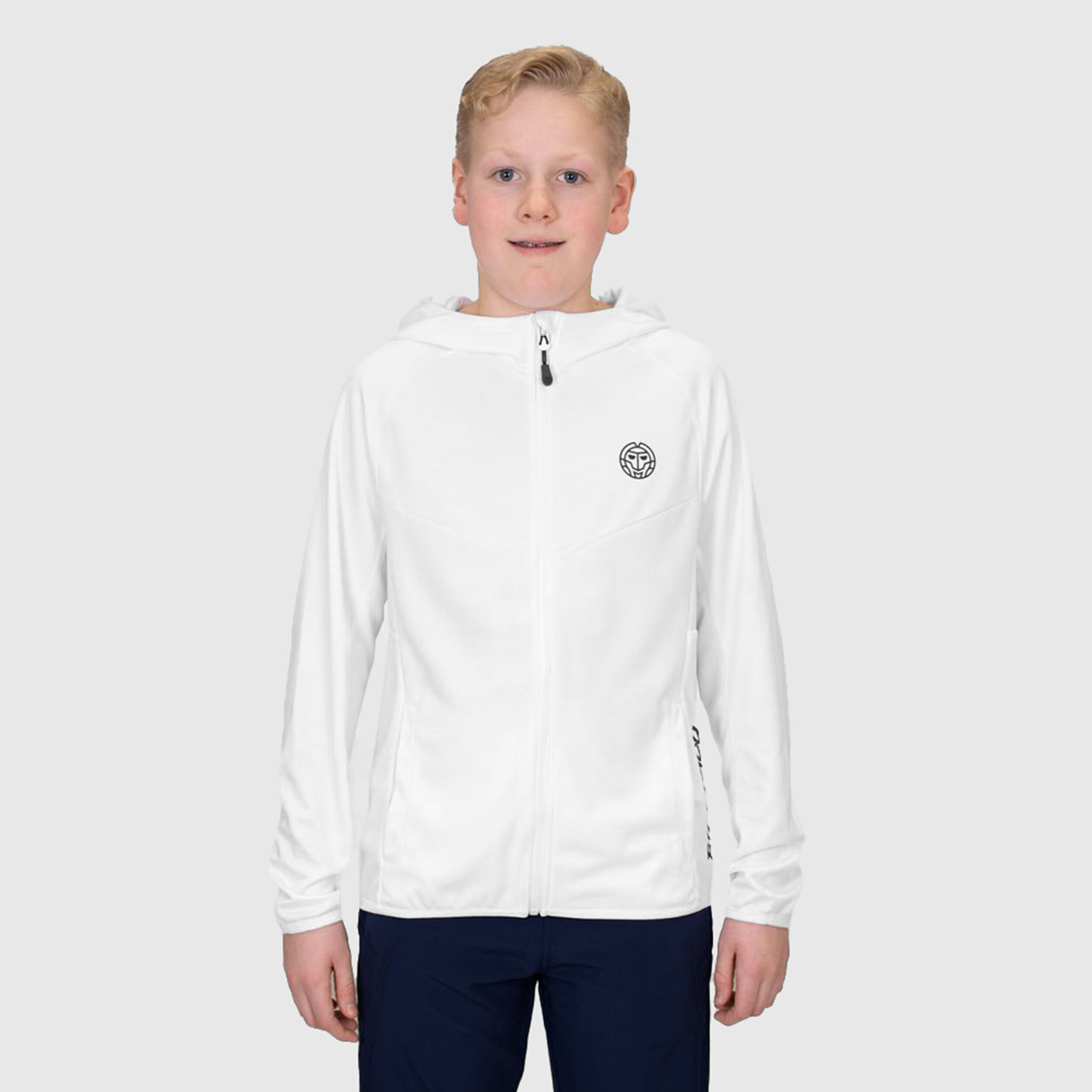 BIDI BADU Crew Veste De Survêtement Garçons - Blanc