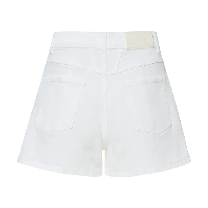 Closed Short Jean Jocy | Blanc