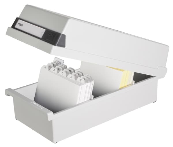 HAN 956-11, A6, Horisontal, Plast, Grå, 177 mm, 360 mm