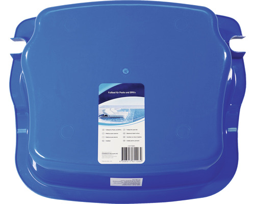 Voetbad voor zwembaden en whirlpools, kunststof, blauw