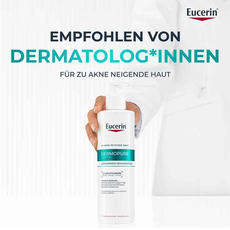 Eucerin Dermopure Clinical Reinigungsgel erneuernd, 400 ml
