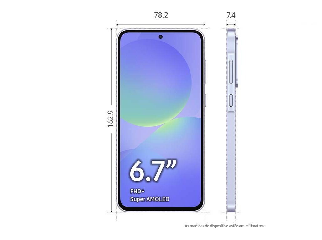 SMARTPHONE SAMSUNG GALAXY A36 5G LAVANDA 128GB