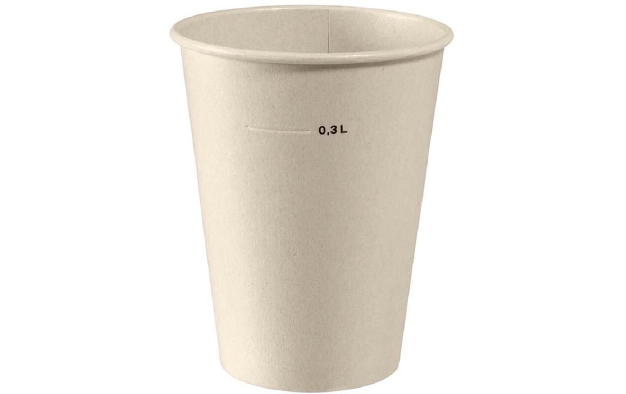 Einwegbecher Breeze 350 ml, 50 Stück, BraunUmweltfreundliche Becher für Unterwegs