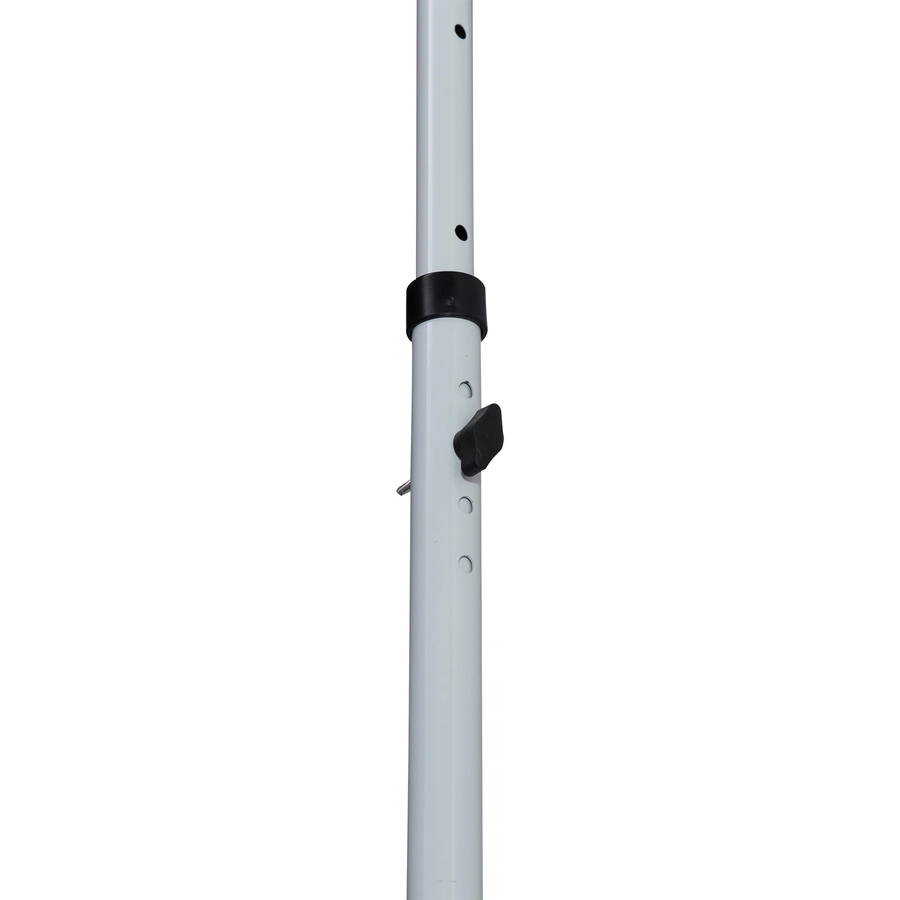 Outsunny Klemmmarkise mit Handkurbel grau