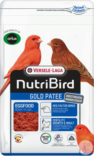 NutriBird Gold Patée Oiseaux Facteur Rouge 10kg