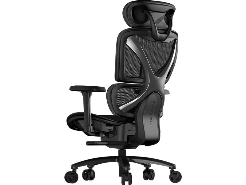 ThunderX3 Bürostuhl XTC-Mesh Schwarz Ergonomischer Bürostuhl