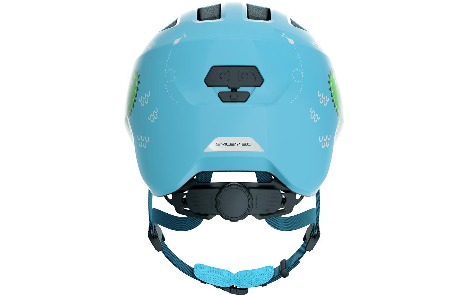 Helm Smiley 3.0 Blue Croco Shiny, MFahrradhelm für Kinder