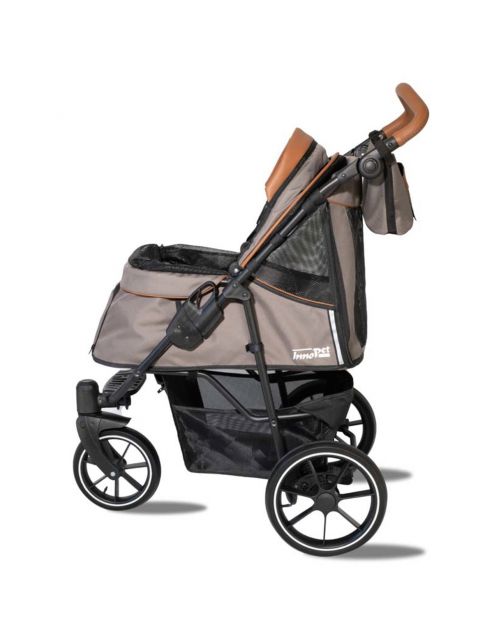 Innopet Hondenbuggy Premium Cozy - Hondentrolley - 78x57x109 cm Beige Bruin