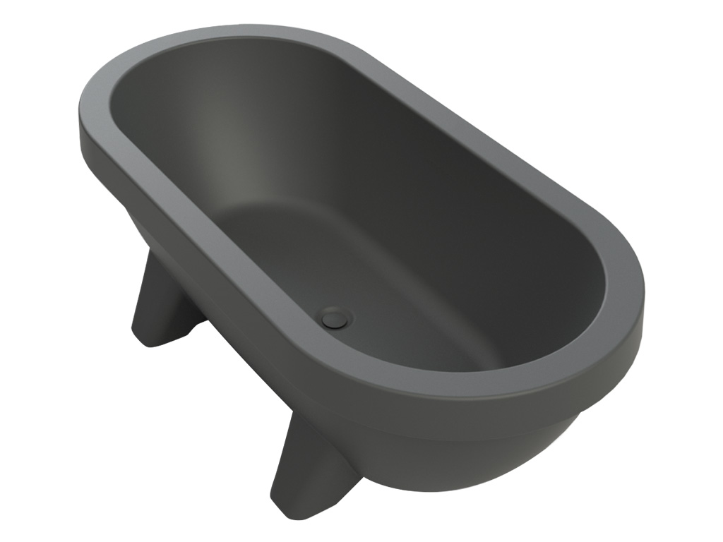 Chill-Dept. Lagoon outdoor badkuip - Anthracite