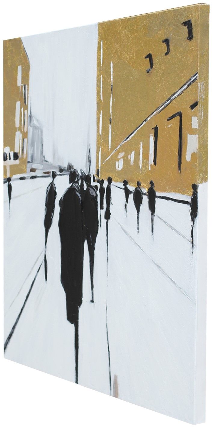 Schilderij Street View OA-027 Original Art B100 x H140 cm