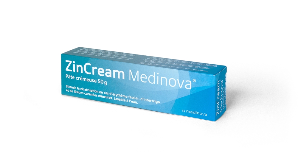 ZINCREAM Medinova<br>50 g, Tube, Paste zur Anwendung auf der Haut