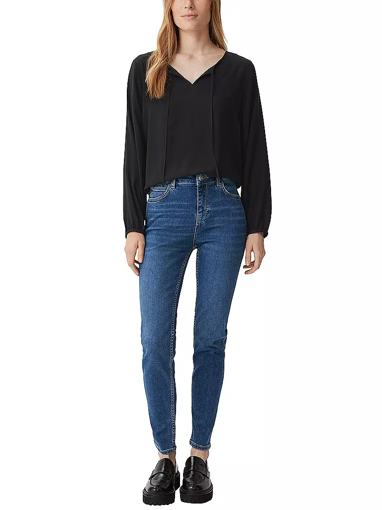 COMMA IDENTITY Bluse schwarz