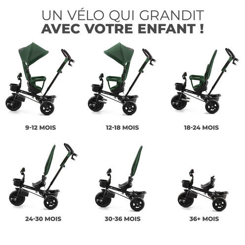 Tricycle Aveo - Mystic green - KINDERKRAFT