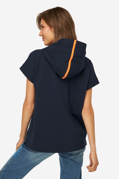 Hoodie, Robben-Print, Kapuze, OEKO-TEX