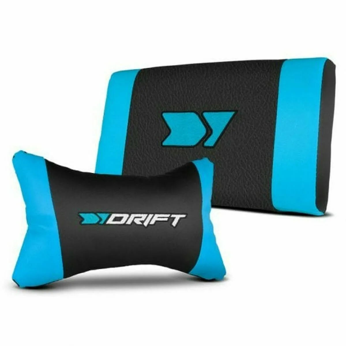 DRIFT Chaise de jeu DR35BL Noir/Bleu