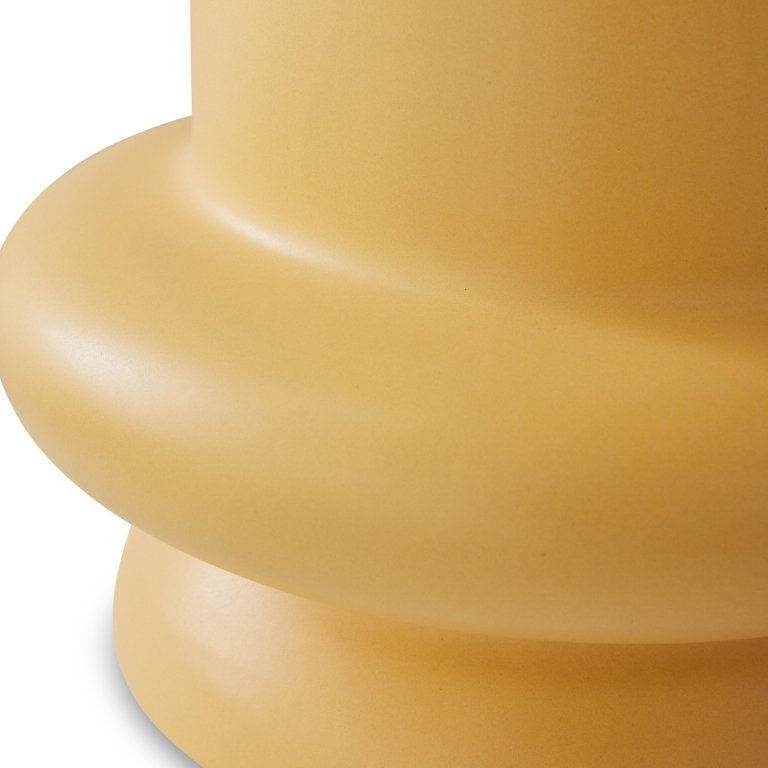 HKliving Cosmos bijzettafel Ø41 honey
