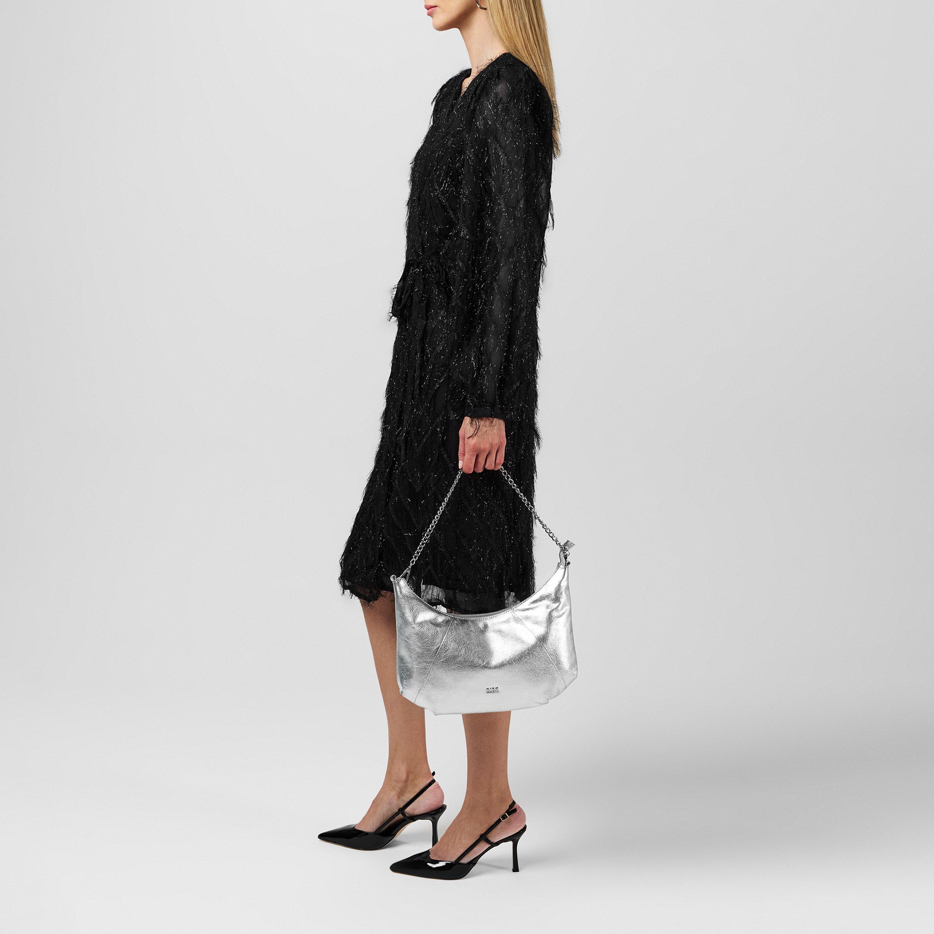 Vila Feather Wrap Dress