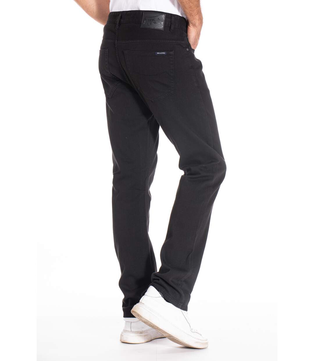Jeans coupe droite RL70 coton WALKER NOIR