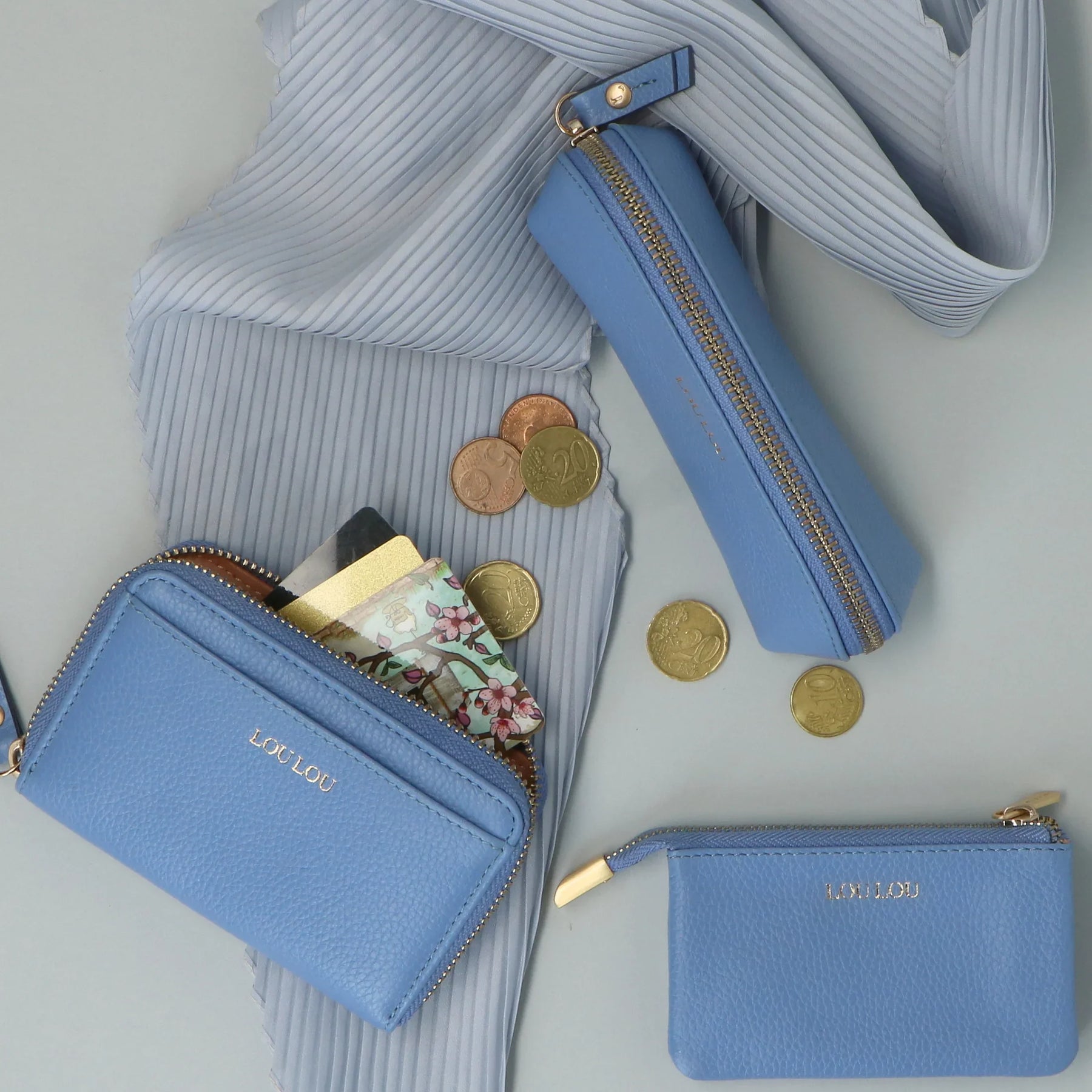 LouLou | Petite Emilie | Leren dames portemonee