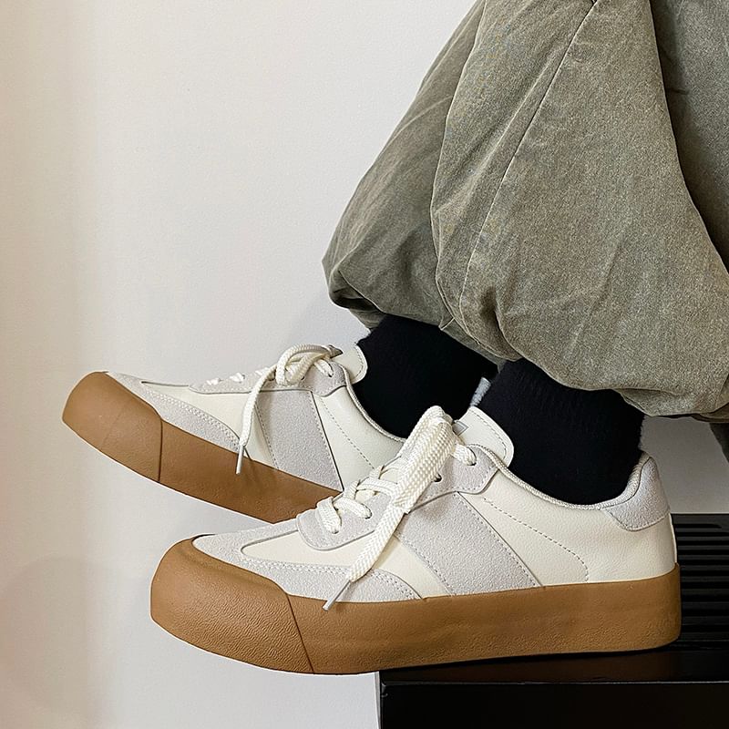HANO - Platform Paneel Sneakers