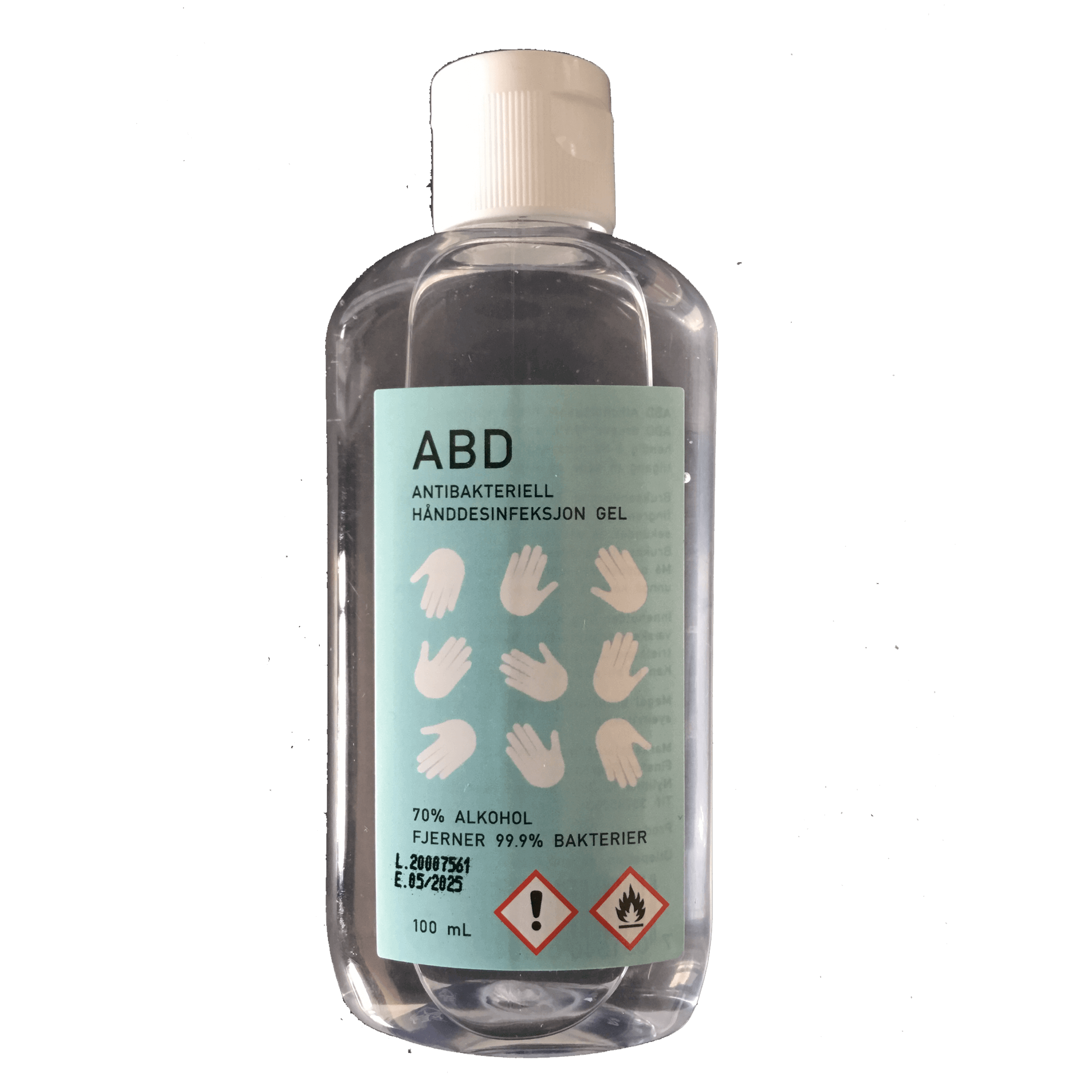 Diverse ABD Alcool Gel 100ml - Tilbehør friluft og camping